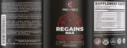 Label for Regains Max Muscle Mango