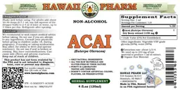 Label for Acai Non-Alcohol