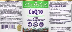 Label for CoQ10