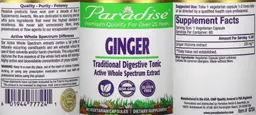 Label for Ginger
