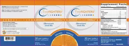 Label for Advanced Anti-Aging Formula Effervescent Drink Mix Orange