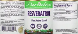 Label for Resveratrol
