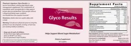Label for Glyco Results