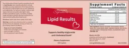 Label for Lipid Results