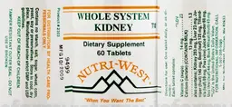 Label for Whole System Kidney