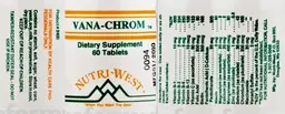 Label for Vana-Chrome