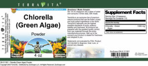 Chlorella (Green Algae) Powder