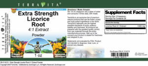 Extra Strength Licorice Root 4:1 Extract