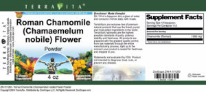 Roman Chamomile (Chamaemelum nobile) Flo