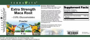 Extra Strength Maca Root Powder
