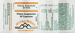 Label for Total Systemic D-Tox
