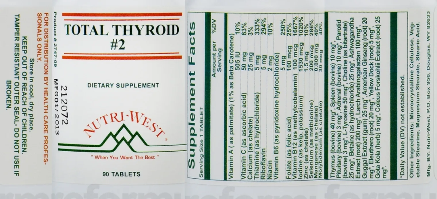 Label for Total Thyroid #2