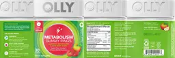 Label for Metabolism Gummy Rings Snappy Apple