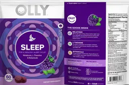 Label for Sleep Blackberry Zen