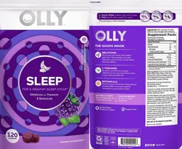 Label for Sleep Blackberry Zen