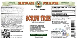 Label for Screw Tree Non-Alcohol