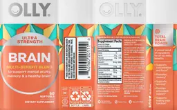 Label for Ultra Strength Brain