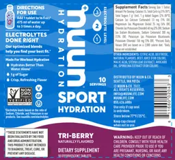 Label for Sport Tri-Berry