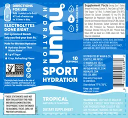 Label for Sport Tropical