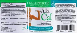 Label for Alka Cal