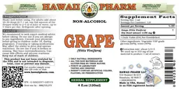 Label for Grape Non-Alcohol