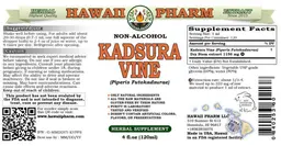 Label for Kadsura Vine Non-Alcohol