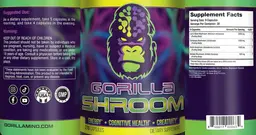 Label for Gorilla Shroom