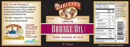 Label for Borage Oil