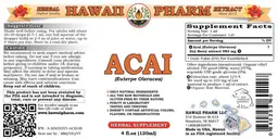 Label for Acai