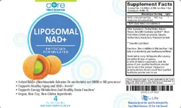 Label for Liposomal NAD+