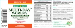 Label for Multi-Day Women's