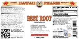 Label for Beet Root