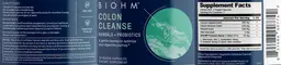 Label for Colon Cleanse