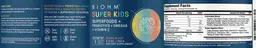 Label for Super Kids Berry Blast