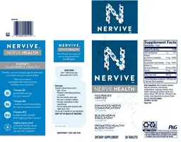 Label for Nervive Nerve Health