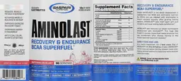 Label for AminoLast Watermelon Blast