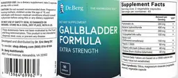 Label for Gallbladder Formula