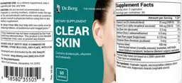 Label for Clear Skin