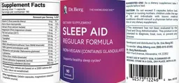 Label for Sleep Aid