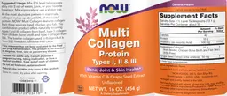 Multi Collagen Protein Types I, II & III