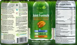 Label for 3-in-1 Joint Formula