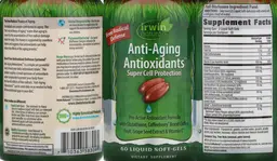 Label for Anti-Aging Antioxidants