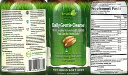 Label for Daily Gentle Cleanse