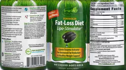 Label for Forskolin Fat-Loss Diet