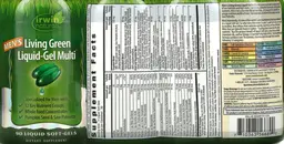 Label for Men's Living Green Liquid-Gel Multi