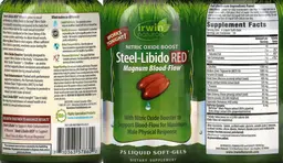 Label for Steel-Libido RED
