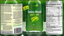 Label for Sunny Mood with 5-HTP