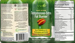 Label for Testosterone-Extra Fat Burner