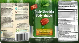 Label for Triple Shredder Body-Shaper