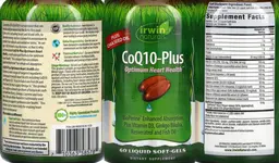 Label for CoQ10-Plus